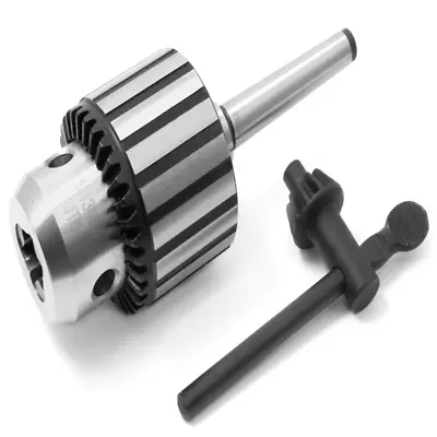 1/2-Inch Keyed Drill Chuck With MT1 Arbor Taper LA136K • $27.89