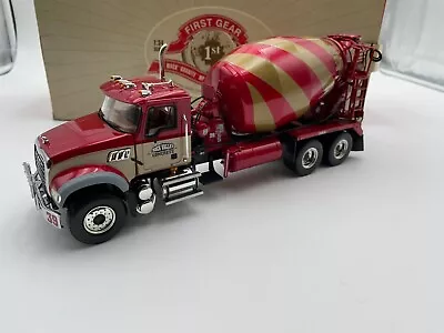 Mack Granite MP Concrete Mixer 1:34 Scale Diecast Model - First Gear 10-3491 • $79.99