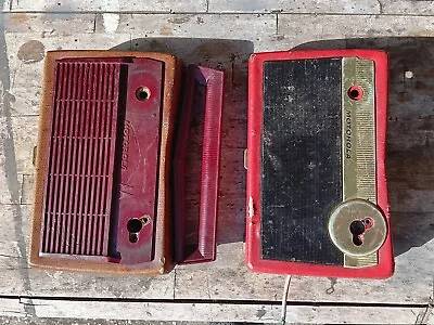 VTG Motorola Portable Tube 5P32R Radio Cases For Parts Restoration Upcycle • $19.99