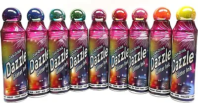 Dazzle Glitter Bingo Dauber Ink 12-Pack - Mixed Colors Fast Shipping • $31