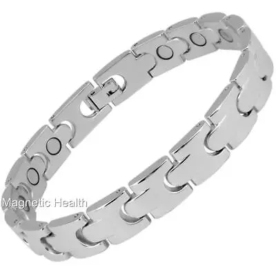 Mens Magnetic Health Bracelet Carpal Tunnel Bangle Arthritis Pain Relief 271 • £14.99