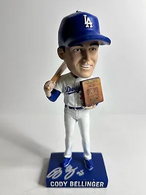 Cody Bellinger Signed 2018 Dodgers Bobblehead 2017 ROY PSA 8A46679 • £216.81