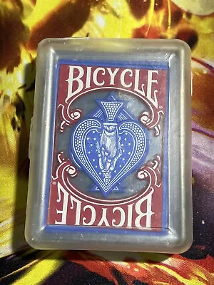 Vintage Bicycle Clear Plastic Playing Cards • $14.99