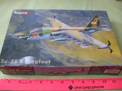 Kopro Sukhoi Su-25k Frogfoot Model Plane Kit #3121 1:72 Nib • $20