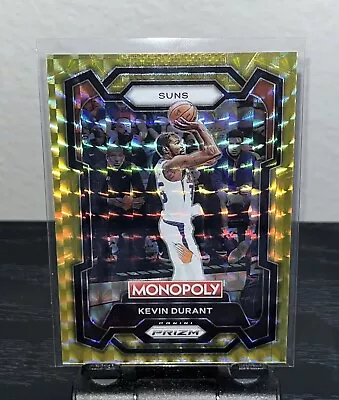 Kevin Durant 2023 Prizm Monopoly GOLD #d /49 SP #70 Phoenix Suns • $34.99