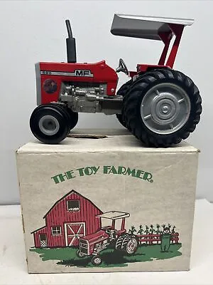 1/16 MF Massey Ferguson 590 Tractor 1980 Toy Farmer National Toy Show New ERTL • $480