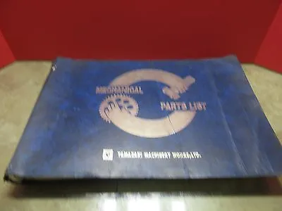 Yamazaki Mechanical Parts List Mazak Vqc-20/40 B Cnc Vertical Mill Manual   • $59.99