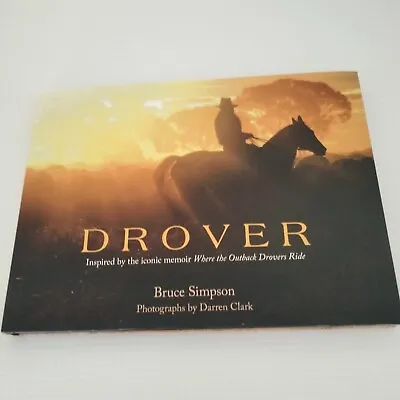 Drover Coffee Table Hardcover Dust Jacket Bruce Simpson • $27