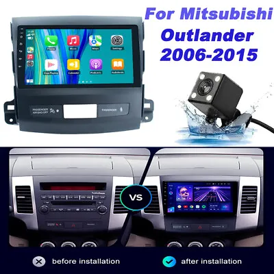 9'' 32GB Car Radio Stereo For Mitsubishi Outlander 2012-16 GPS Carplay WiFI+Cam • $139.99