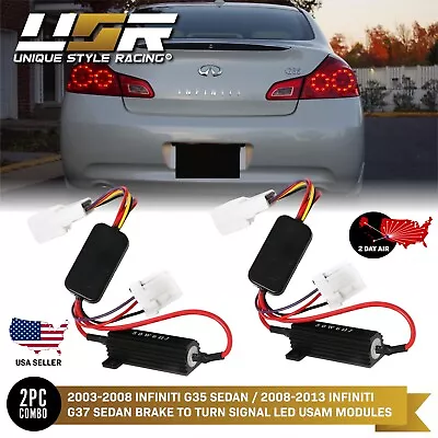 2Day Air X2 Module Turn Signal To LED In Tail Light For 03-08 Infiniti G35 4D • $54.83