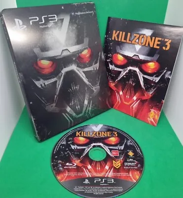PS3 - Killzone 3 - Collector’s Edition - Steel Case- Complete W Manual + DLC • $26.99