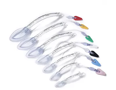 1/5/10 Disposable  Airway Medical Consumables Laryngeal Masks PVC Throat Cover  • $18.59