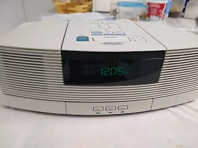 Bose Wave Radio/ CD Player/Clock Model AWRC-1P USA + Pedestal AWACCQ No Remote • $135