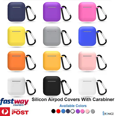 $2.99 • Buy Shockproof For Apple Airpod Case Cover Skin Anti Lost Strap Holder Airpods Case