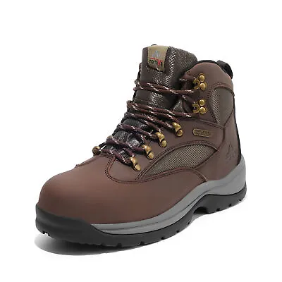 NORTIV 8 Men's Steel Toe Boots Indestructible Work Safety Waterproof Boots US • $62.99
