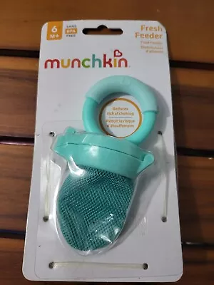 Munchkin Fresh Food Feeder 6months+ BPA Free 1 Pack Mint • $4.75