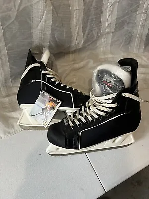 MOTIV ICE HOCKEY SKATES - 50 SERIES - Men's Size 9 Black/white New • $70