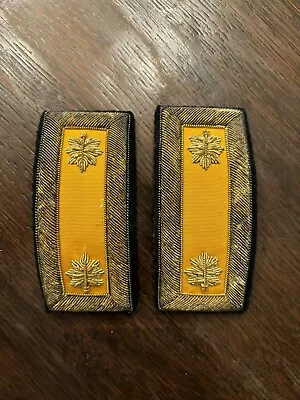 US ARMY 1960s DRESS BLUES SHOULDER BOARDS CALVARY MAJOR BULLION VIETNAM ERA • $45