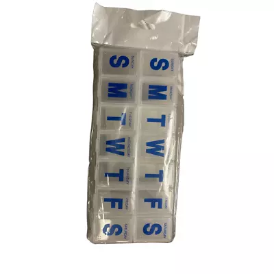 MEDca Weekly Pill Organizer- Extra Large Vitamin Container  • $7.99