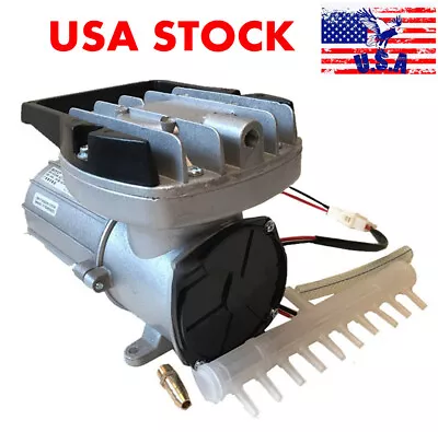 $90.37 • Buy Air Compressor Pump, Hydroponics Aerator Aquarium Fish Tank Pond DC 12V 160 L/M