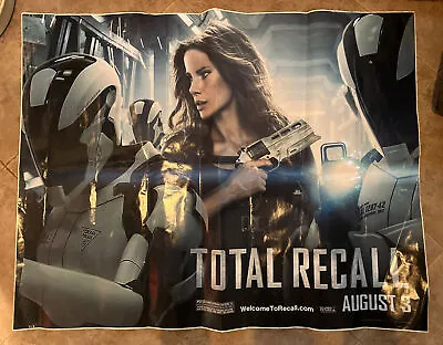 RARE 2012 Total Recall Promotional Vinyl Sticker Movie Poster Kate Beckinsale • $174.99