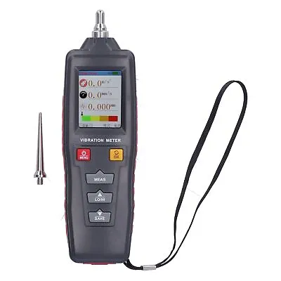 Portable Vibration Meter Tester Color LCD Digital Vibration Analyzer Detector • $226.08