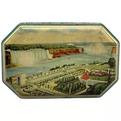 Vtg Tin Niagara Falls Canada George Horner Candy 60's Made England Souvenir 6  • $19.99