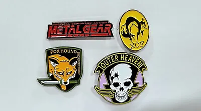 Metal Gear Solid Set Of 4 Metal Pin - Diamond Dogs Master Legacy Collection B • $49.99