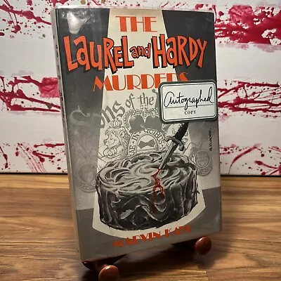The Laurel And Hardy Murders Signed By Marvin Kaye HC/DJ 1977 1st Ed. Ships Fast • £64.28