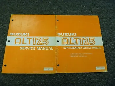 1983-1985 Suzuki ALT125 3 Wheeler ATV Shop Service Repair Manual 1984 • $46.90