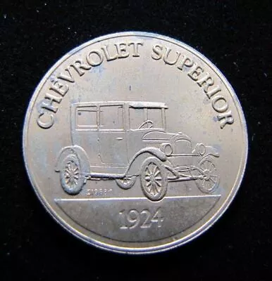 CHEVROLET Vintage Car Advertising Token Medallion 1924 SUPERIOR • $18