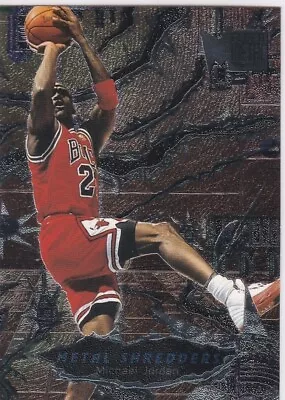 MICHAEL JORDAN 1996/97 Fleer Metal SHREDDERS BASKETBALL $$ CARD Chicago Bulls! • $1.25