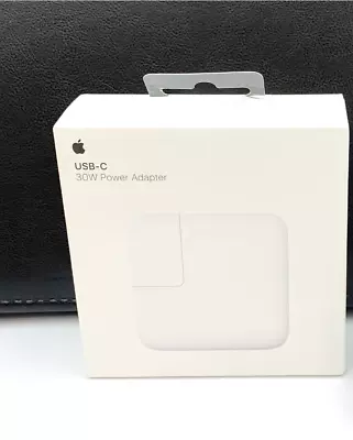 Original Apple MY1W2AM/A 30W USB-C Power Adapter IPad MacBook New Open Box • $20.90