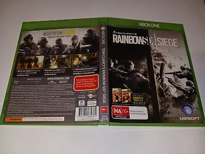 Tom Clancy's Rainbow Six Siege (microsoft Xbox One Game  Ma15+) • $9.95