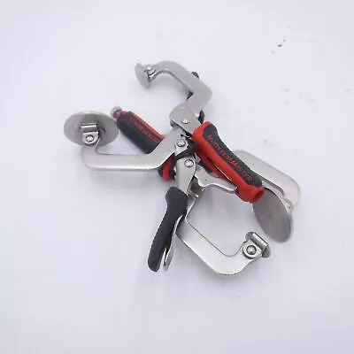 2 Pack Monster & Master 6  C-Clamp Face Clamp Locking Pliers W/ Swivel Pads • $21.79