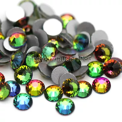 1440pcs Nail Art Rhinestones Flat Back Gems Art Deco Craft Crystal Glass Beads • £6.35