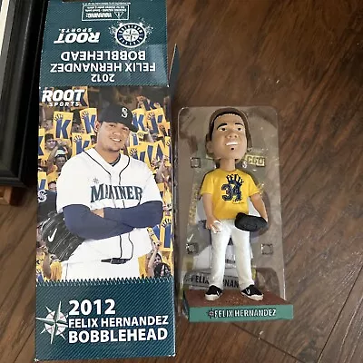 Felix Hernandez King's Court Shirt Bobblehead SGA Seattle Mariners King Felix • $29.99