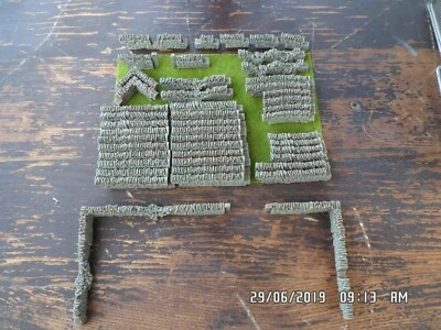 £15.49 • Buy 50 Stone Walling 00 Gauge Scenery Fully Painted Suit Train Coach
