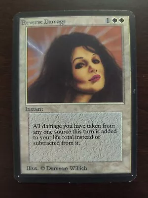 Reverse Damage Alpha Nm Mtg Magic The Gathering Rare • $299.99