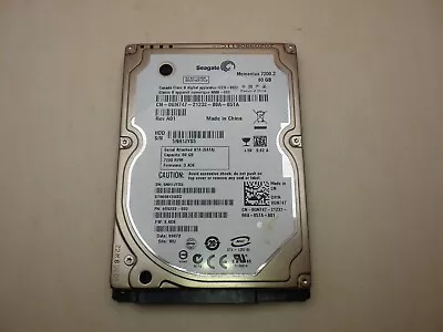 Internal 2.5 Inch Laptop Sized Hard Drive 80GB Seagate 7200 RPM - WORKS • $8.99