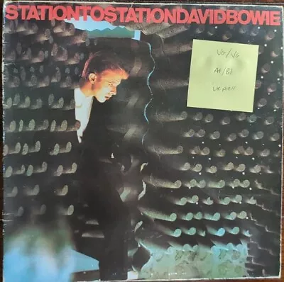 David Bowie Station To Station Vinyl Record VG/VG EMD1020 1991 1st Press • £70
