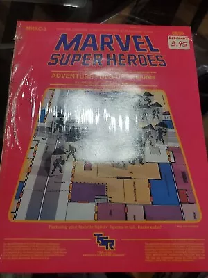 Marvel Super Heroes Adventure Fold-Up Figures Module By TSR Inc 1984 In Shrink • $2.31