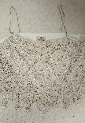 Maria Grachvogel Pale Gold Camisole Top Size XL (16 Approx) • £10