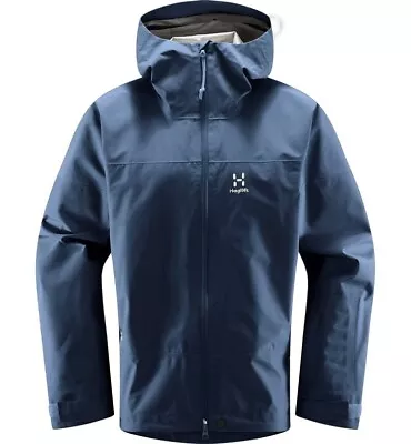 Haglofs Mens Spire Alpine GTX Jacket | Tarn Blue | XLarge | RRP £420 • £255