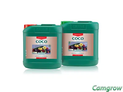 CANNA COCO A&B 5L  Veg/Growth & Bloom/Flowering Coco Nutrient  • £44.95