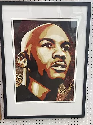 LIMITED EDITION: Michael Jordan Framed Art • $2500