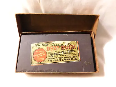 Genuine Belgian Deep Rock Hone Vintage In Original Box • $375.25