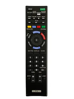 Replace Remote For Sony TV KDL-48W650D/48W655D KDL-55W790B/55W800B KDL-55W800C • $7.19