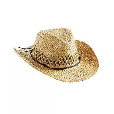 Beechfield  Adult Straw Cowboy Hat (BC5263) • $13.70