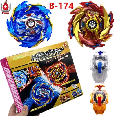 BURST Superking BEYBLADE B-174 LIMIT BREAK DX W/ Long Launcher String Sparking • $14.91